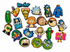 Multiverse Madness Clog Charms Set – Sci-Fi Cartoon PVC Shoe Charms (18 Pack)