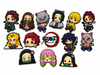Demon Hunters Anime Clog Charms Set – PVC Shoe Charms Collection (13 Pack)